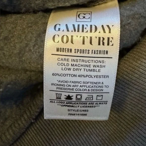 NFL Team Apparel Kansas City Chiefs Sweatshirt Women’s Size XL - Picture 8 of 8